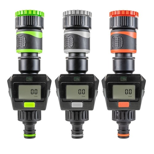 Water flow meter garden - water,