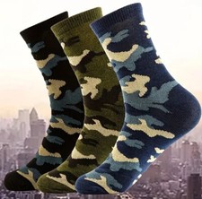 3Pairs Mens CAMO Camouflage