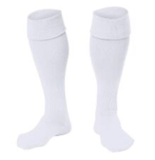 36 PAIRS WHITE FOOTBALL SOCKS