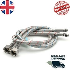 Flexible M10  Tap Connectors, Kitchen / Basin Monobloc Mixer Hose Pipe Tails