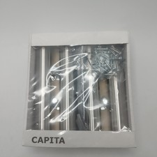 IKEA CAPITA Steel Leg Adjustable x 4 8cm-9cm High Cabinets 18612 102.678.95 NEW