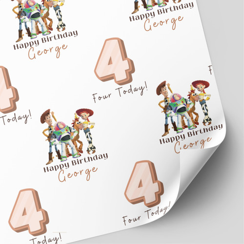 Personalised toy story - toy,