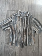 Zara Men’s Short Sleeve Knitted Shirt