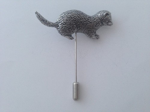 A32 ferret english - ferret, pewter