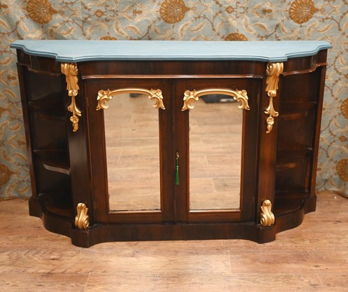 Victorian mahogany chiffonier - mahogany,