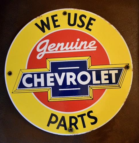 Vintage chevrolet genuine - vintage,