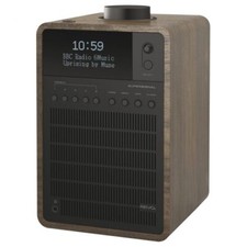 REVO SUPERSIGNAL DAB+ FM DIGITAL RADIO WITH BLUETOOTH WALNUT/BLACK