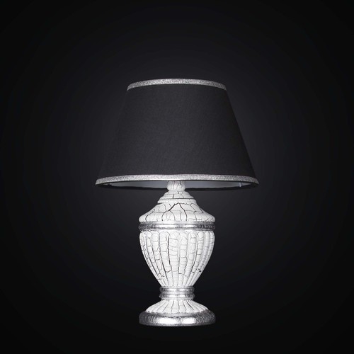 Large classic glass silver and - glass,