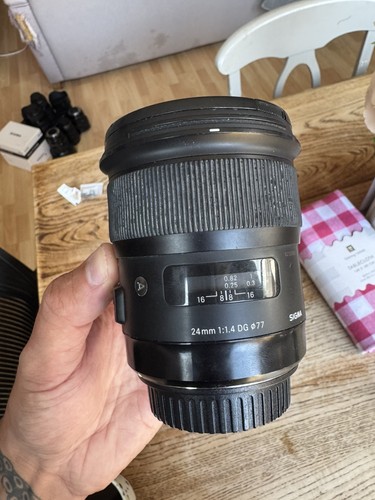 Sigma art 24mm - 24mm, f1.4