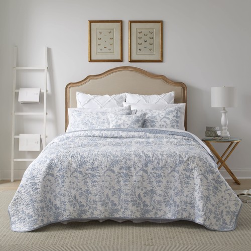 Laura ashley twin quilt - quilt, set