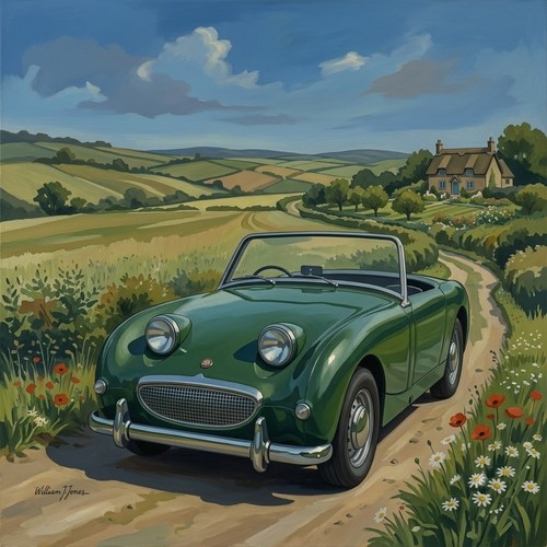 Austin healey frogeye sprite - austin,
