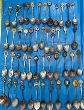 Huge bundle off collectors spoons 125 spoons in total this is a absolute bargain