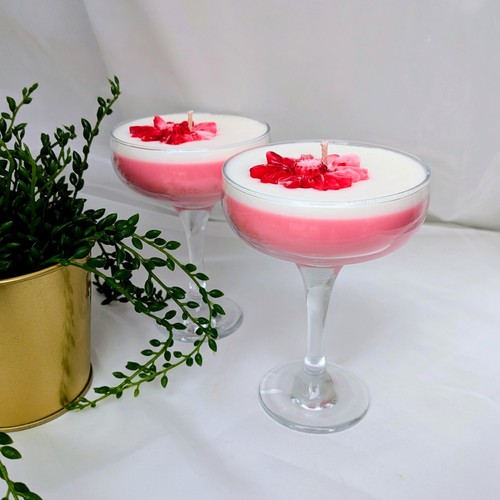 Raspberry martini candle - candle, |
