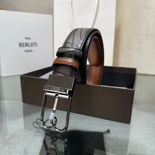 Berluti leather reversible - leather,