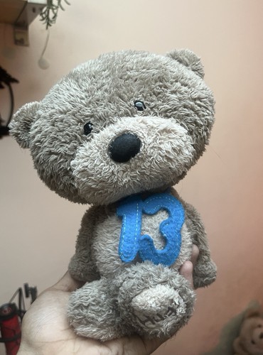 Hugs grey plush teddy bear - plush,