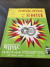 Power&Pedal with the Scooter January 1957 Lambretta Vespa Peugeot Messerschmitt