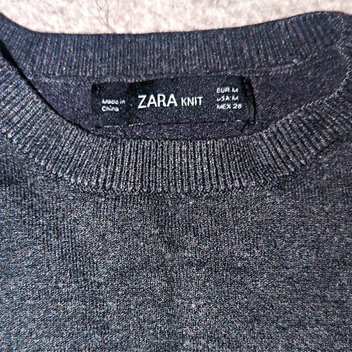 Zara women grey knit - women’s,