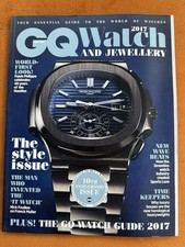 Watch 2017 magazine - gq,