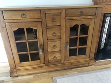 Solid Oak Heavy Sideboard