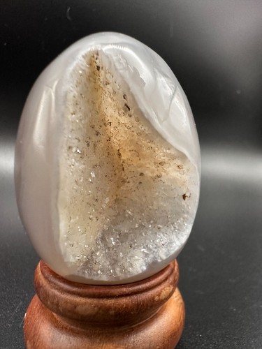 Crystal egg orca - crystal, druzy