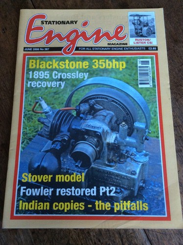 Stationary engine magazine - engine,