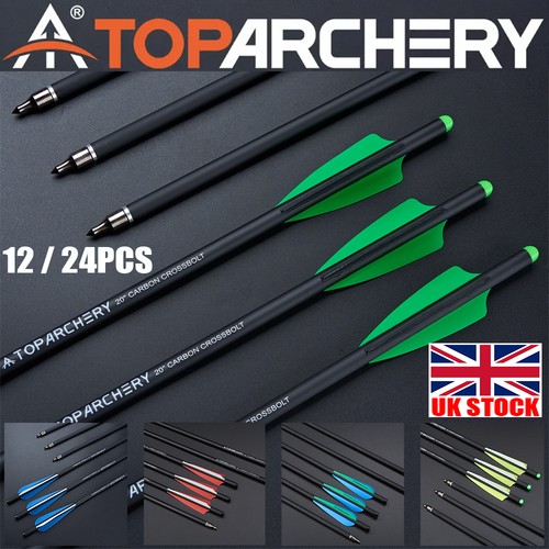 24pcs archery 20in carbon - 12/24pcs,