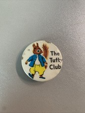 Superb Original Collectible Badge The Tufty Club road safety squirrel