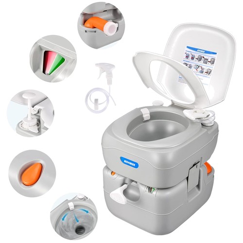 Camping porta potty 8 gal - porta, 5.8