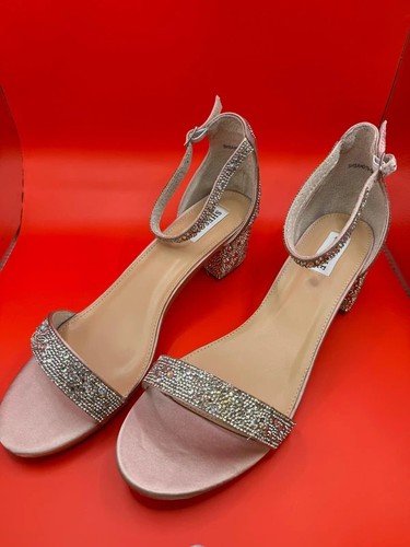 Women sparkly open toe low - sparkly,