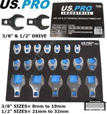 US PRO INDUSTRIAL Tools 19pc