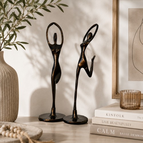 Abstract dancer figurines - abstract,