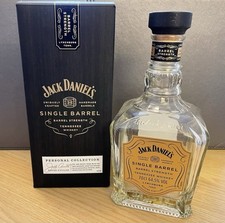Jack Daniel’s Single Barrel, Barrel Strength 64.5% - Empty Bottle, Box & Card