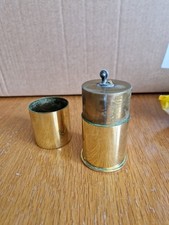 Brass Trench Art Shell