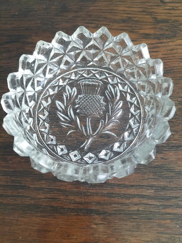 Scottish thistle design bowl - scottish,