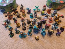 Skylanders Figure Bundle - 45 Figures, Includes 2 Carrying Bags