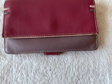 TULA by RADLEY real leather ladies pink soft slouchy medium size purse