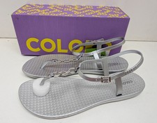 Coloko Ladies Silver Sandals