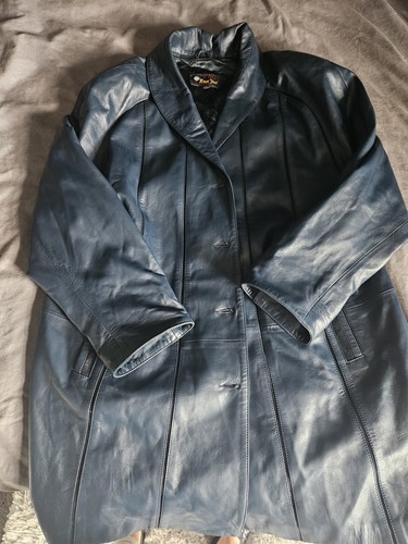 Rosa piel leather navy blue - rosa,