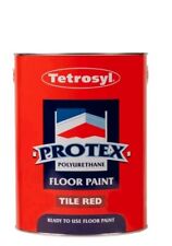 Tetrosyl Tile Red Protex Heavy Duty Floor Paint Garage Workshop Shed Concrete 5L