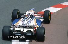 DAMON HILL WILLIAMS FW17 MONACO GP 1995 35MM SLIDE ICN PHOTO