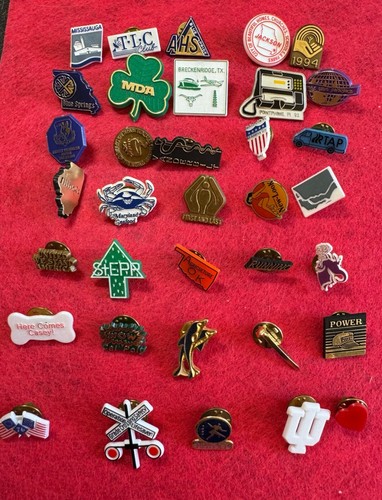 Job lot pin badges bulk - job,