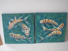 ORIGINAL OIL PAINTINGS X 2 ON