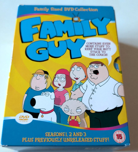 Family guy seasons 2 - 1,, 3