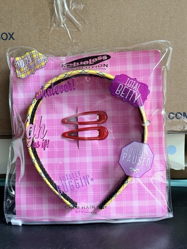 Clueless headband clips cher - &,