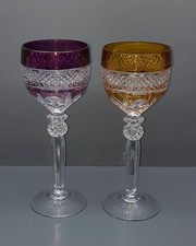 2 Hofbauer Lead Crystal Wine