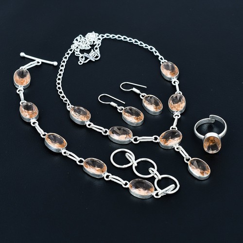 Morganite 925 sterling silver - sterling,