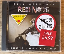 Bill Nelson's Red Noise: Sound - On - Sound CD Remastered Repress Nr MINT