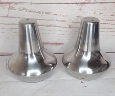VTG Selandia Salt & Pepper Shakers Cruet Set Danish MCM Denmark Stainless Steel