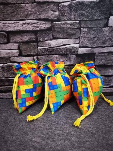 Fabric gift bags handmade - -,
