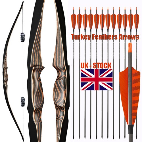 Traditional wooden longbow - traditional, 54"